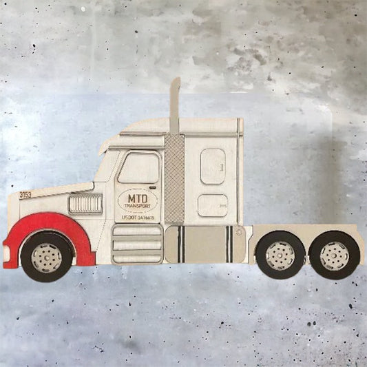 Semi Truck & Trailer Shelf KIT for Die Cast Hotwheels/Matchbox Cars