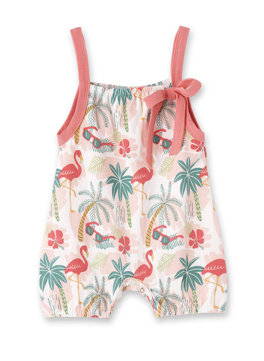 Baby Girl's Copacabana Bamboo Romper: 9-12M